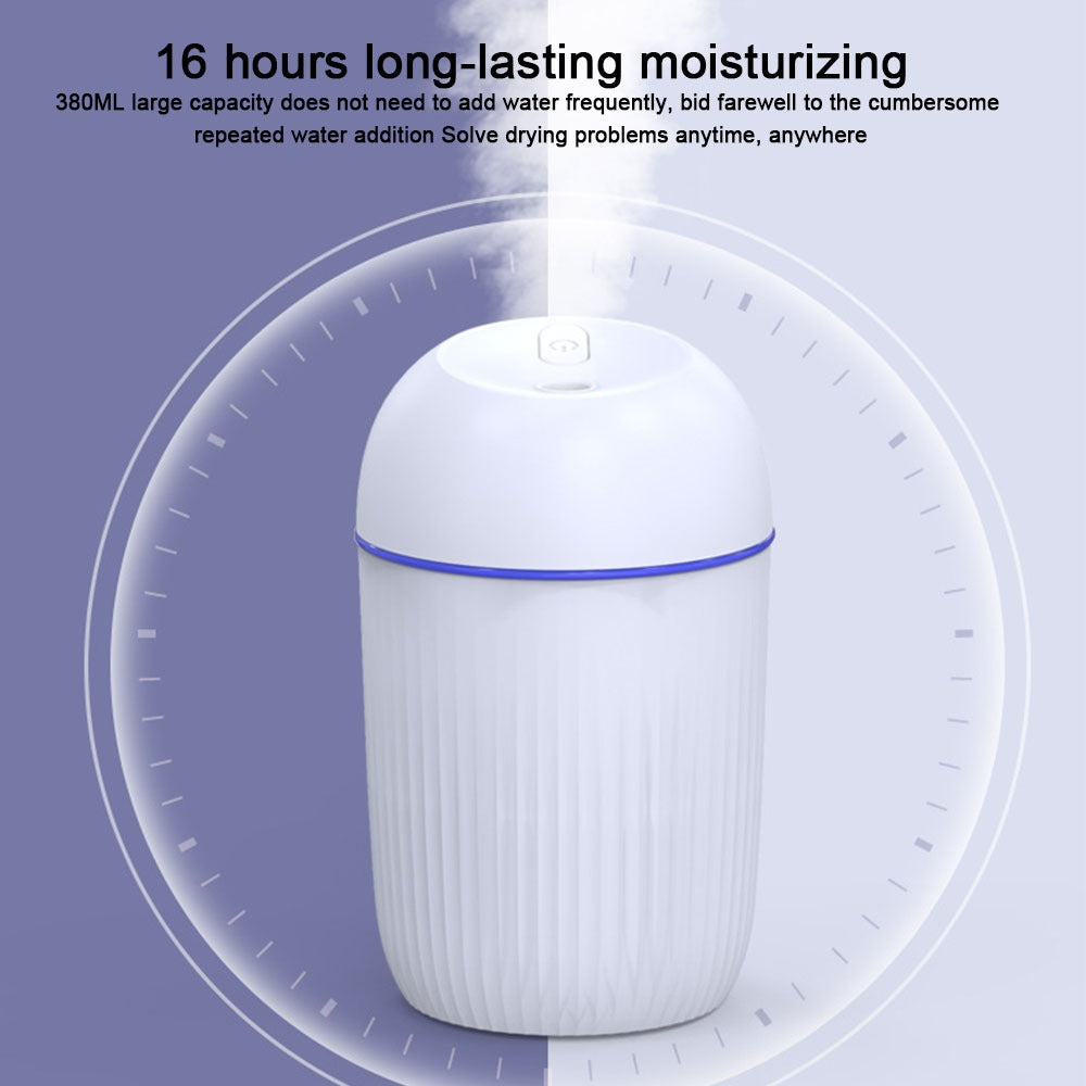AZTHRONE 420ml Air Aromatherapy Humidifiers Diffusers Essenti Oil Ultrasonic Humificador Mist Maker Home Car Freshener Office Desk Cool Mist Humidifier